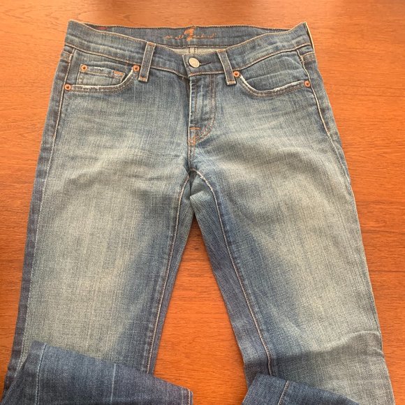 Vintage 7 For All Mankind Bootcut Jean - Size 25 - Picture 4 of 4
